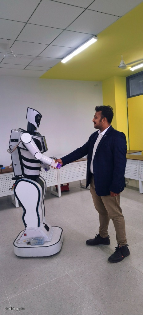 Shaking Hands with SUMEDH V.1 🤖
